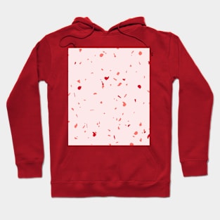 Pink Coral Design Hoodie